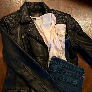 Anne Klein Leather Jacket